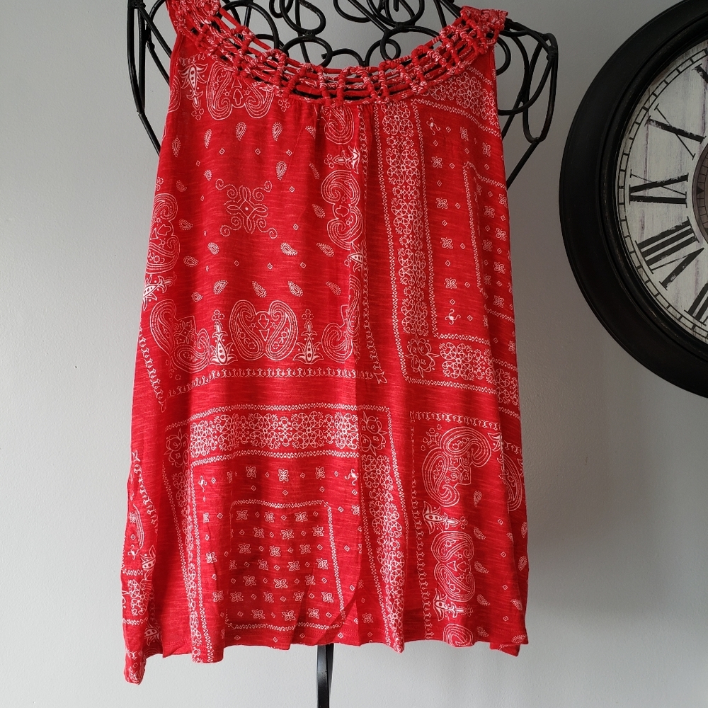 Bandana Pattern Tank
